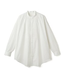 GRL | ピンタックラウンドヘムロングシャツ(シャツ/ブラウス)