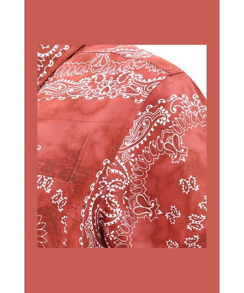 新品未使用 GOLDEN GOOSE/ゴールデングース ペイズリーパンツ 赤 新品未使用 GOLDEN GOOSE/ゴールデングース ペイズリーパンツ 赤