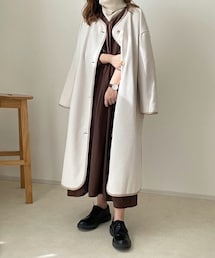 chocomee | パイピングコート(その他アウター)