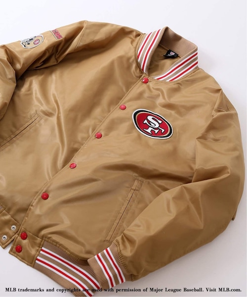 JOURNAL STANDARD relume(ジャーナルスタンダード レリューム)の「別注 スタジアムジャケット NFL(ジャケット/アウター・ゴールド/(090)/M/L/残り3点/取り寄せ)」の8枚目の写真