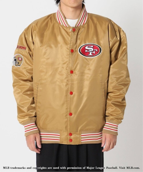 JOURNAL STANDARD relume(ジャーナルスタンダード レリューム)の「別注 スタジアムジャケット NFL(ジャケット/アウター・ゴールド/(090)/M/L/残り3点/取り寄せ)」の19枚目の写真