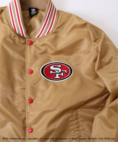 JOURNAL STANDARD relume(ジャーナルスタンダード レリューム)の「別注 スタジアムジャケット NFL(ジャケット/アウター・ゴールド/(090)/M/L/残り3点/取り寄せ)」の11枚目の写真