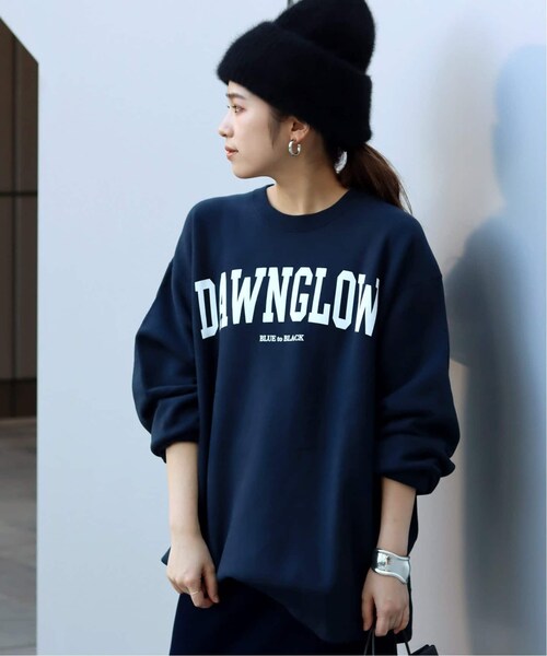 AP STUDIO SCENTOF DAWN GLOW スウェット ネイビー AP STUDIO SCENTOF DAWN GLOW スウェット ネイビー AP STUDIO SCENTOF