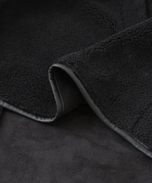 KBF（ケイビーエフ）の「滾邊絨毛夾克（ジャケット/アウター・レディース・象牙白/黑色・one）」の17枚目の写真