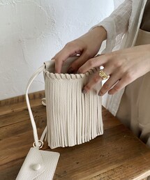 CAPRICIEUX LE'MAGE | フリンジスマホマルチショルダーバッグ(トートバッグ)