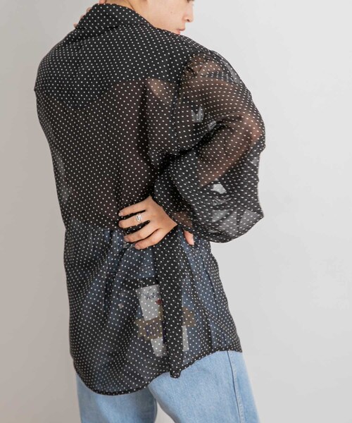 MASU(エムエーエスユー)の「MASU SEE THROUGH WESTERN SHIRTS(その他・メンズ・DOT BLACK・46/48)」の12枚目の写真