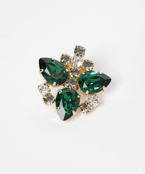 MASU(エムエーエスユー)の「MASU BIJOUX BROOCH(その他・メンズ・EMERALD/BLUE・one)」の5枚目の写真