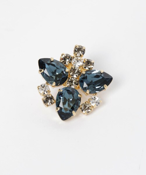 MASU(エムエーエスユー)の「MASU BIJOUX BROOCH(その他・メンズ・EMERALD/BLUE・one)」の2枚目の写真