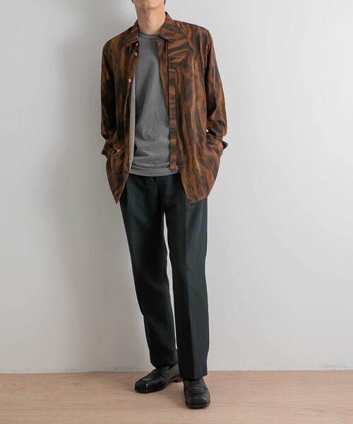 MASU(エムエーエスユー)の「MASU FUR PRINT SILK SHIRTS(その他・メンズ・BROWN/WHITE・44/46)」の8枚目の写真