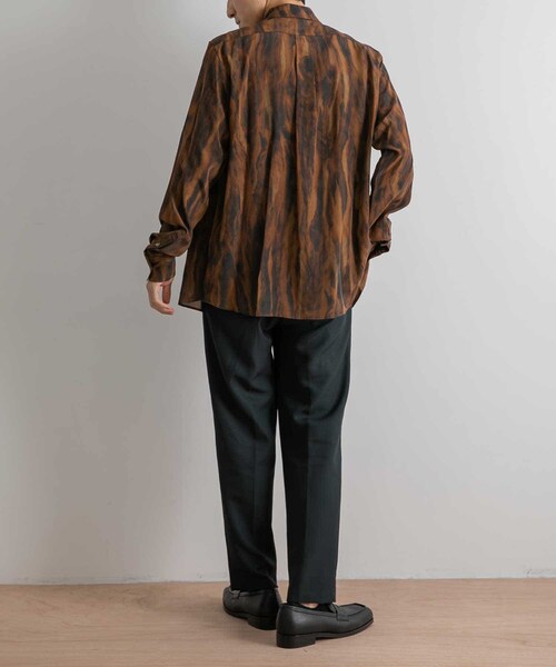 MASU(エムエーエスユー)の「MASU FUR PRINT SILK SHIRTS(その他・メンズ・BROWN/WHITE・44/46)」の10枚目の写真