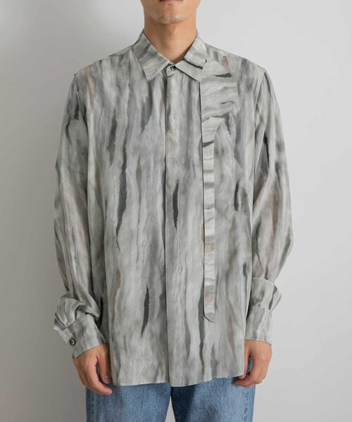 MASU(エムエーエスユー)の「MASU FUR PRINT SILK SHIRTS(その他・メンズ・BROWN/WHITE・44/46)」の15枚目の写真