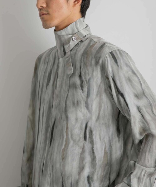 MASU(エムエーエスユー)の「MASU FUR PRINT SILK SHIRTS(その他・メンズ・BROWN/WHITE・44/46)」の9枚目の写真