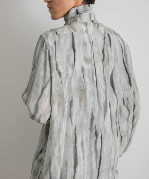 MASU(エムエーエスユー)の「MASU FUR PRINT SILK SHIRTS(その他・メンズ・BROWN/WHITE・44/46)」の11枚目の写真