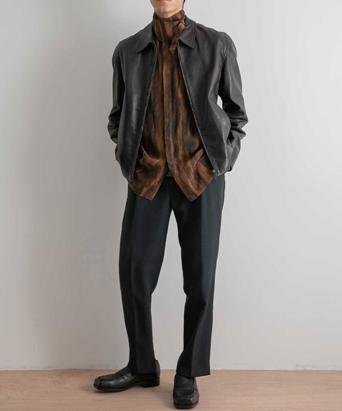 MASU(エムエーエスユー)の「MASU FUR PRINT SILK SHIRTS(その他・メンズ・BROWN/WHITE・44/46)」の6枚目の写真