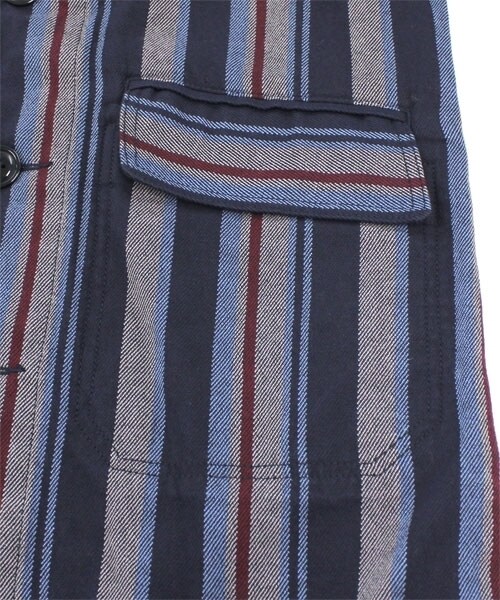 RNA-N（アールエヌエーエヌ）の「オリジナルストライプJQコート（ジャケット/アウター・レディース・グレー/ネイビー・M）」の5枚目の写真