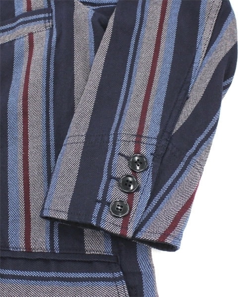 RNA-N（アールエヌエーエヌ）の「オリジナルストライプJQコート（ジャケット/アウター・レディース・グレー/ネイビー・M）」の6枚目の写真