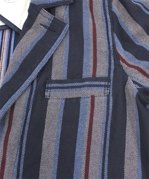 RNA-N（アールエヌエーエヌ）の「オリジナルストライプJQコート（ジャケット/アウター・レディース・グレー/ネイビー・M）」の4枚目の写真