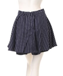 INGNI | ストライプペプラムキュロット／パンツ(スカート)