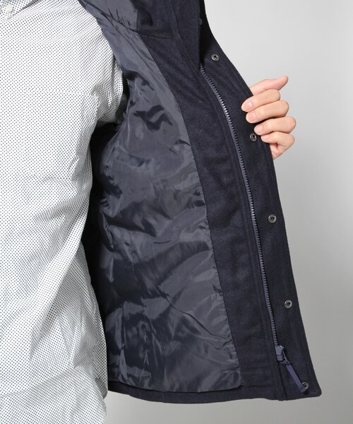 GLOBAL WORK(グローバルワーク)の「ライトメルトンマンパ(ジャケット/アウター・メンズ・グレー18/キャメル52/カモフラ柄78/ネイビー88・S/M/L/XL)」の18枚目の写真