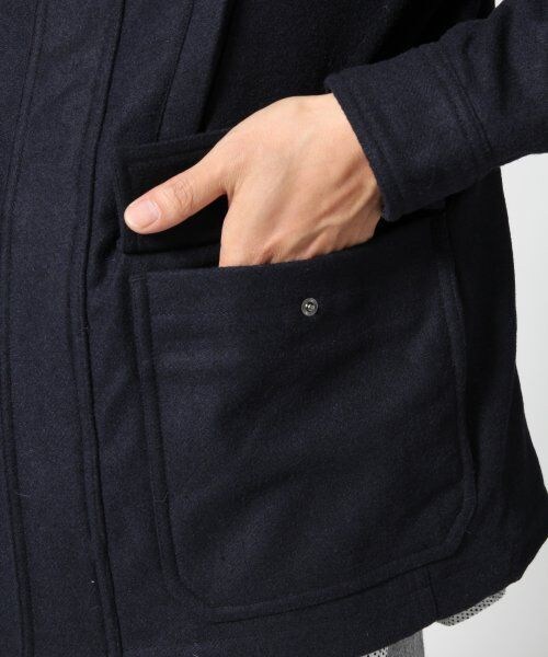 GLOBAL WORK(グローバルワーク)の「ライトメルトンマンパ(ジャケット/アウター・メンズ・グレー18/キャメル52/カモフラ柄78/ネイビー88・S/M/L/XL)」の16枚目の写真