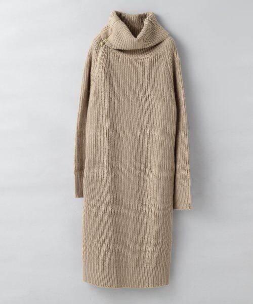 JEANASIS（ジーナシス）の「ZIPタートルロングワンピース（ワンピース/ドレス・レディース・ブラック/グレー/ベージュ・FREE）」の13枚目の写真