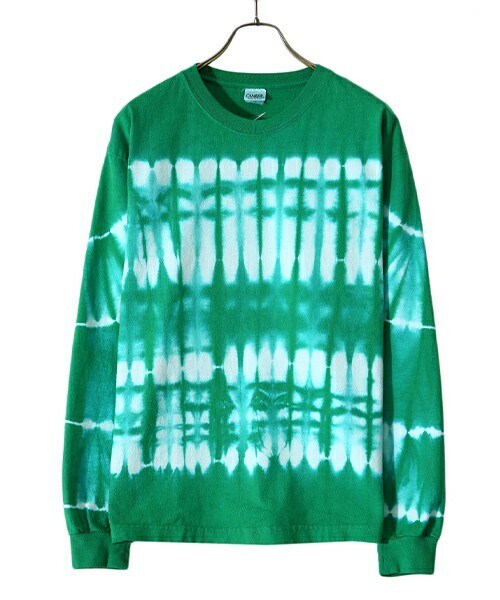 WP（ダブリューピー）の「WP×CAMBER BORDER TIE-DYE L/Tee（Tシャツ/カットソー・レディース・パープル/グリーン・L/XL/XXL）」の2枚目の写真