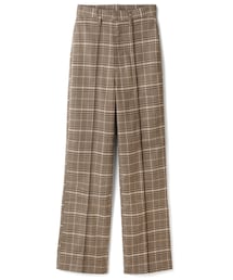 GRL | チェック柄センターピンタックパンツ(その他パンツ)