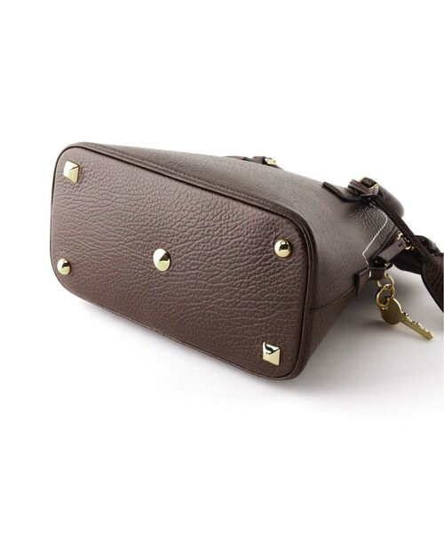 MUSE de Deuxieme classe(ミューズデドゥーズィエムクラス)の「* 5AC Small bag(ゴールドジップ)(バッグ・ブラウン/(020)/フリー/残り3点)」の10枚目の写真