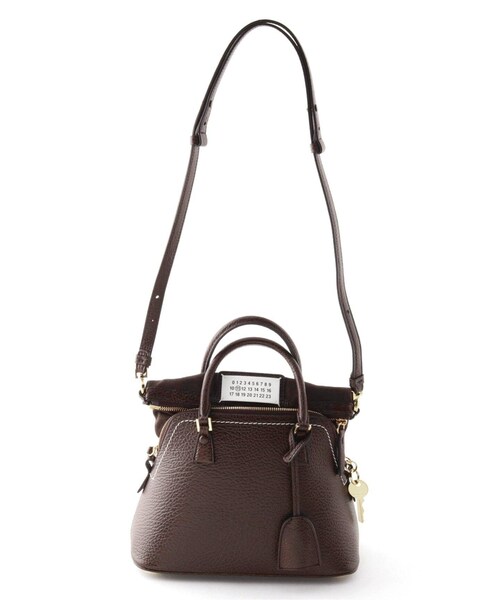 MUSE de Deuxieme classe(ミューズデドゥーズィエムクラス)の「* 5AC Small bag(ゴールドジップ)(バッグ・ブラウン/(020)/フリー/残り3点)」の22枚目の写真