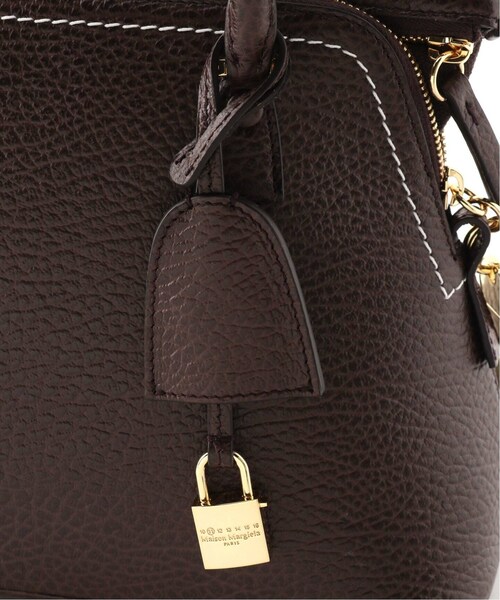 MUSE de Deuxieme classe(ミューズデドゥーズィエムクラス)の「* 5AC Small bag(ゴールドジップ)(バッグ・ブラウン/(020)/フリー/残り3点)」の14枚目の写真