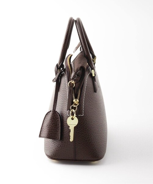MUSE de Deuxieme classe(ミューズデドゥーズィエムクラス)の「* 5AC Small bag(ゴールドジップ)(バッグ・ブラウン/(020)/フリー/残り3点)」の8枚目の写真