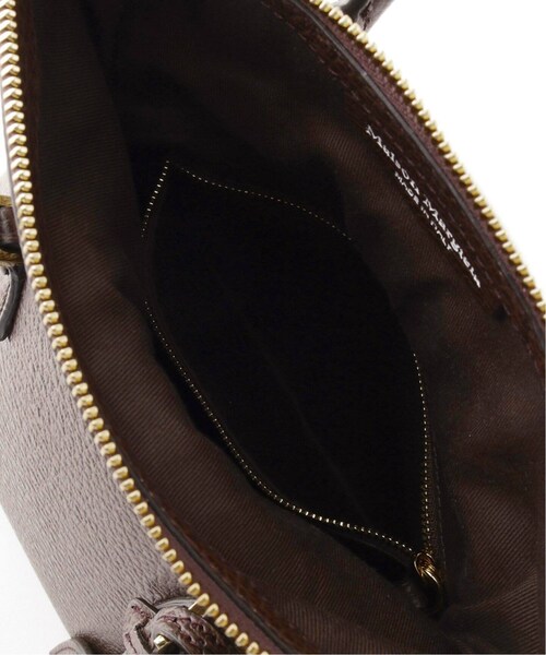 MUSE de Deuxieme classe(ミューズデドゥーズィエムクラス)の「* 5AC Small bag(ゴールドジップ)(バッグ・ブラウン/(020)/フリー/残り3点)」の12枚目の写真