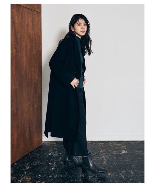 YECCA VECCA（イェッカヴェッカ）の「P.スリットデザインダブルコート  