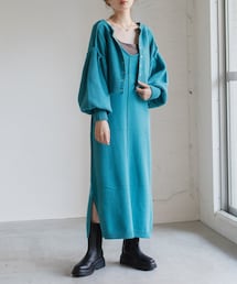 Kastane | 【SETアイテム】クロップドカーディガン×ワンピースSET(ワンピース)