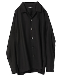 STUDIOUS | WOOL TWILL L/S SHIRTS(シャツ/ブラウス)