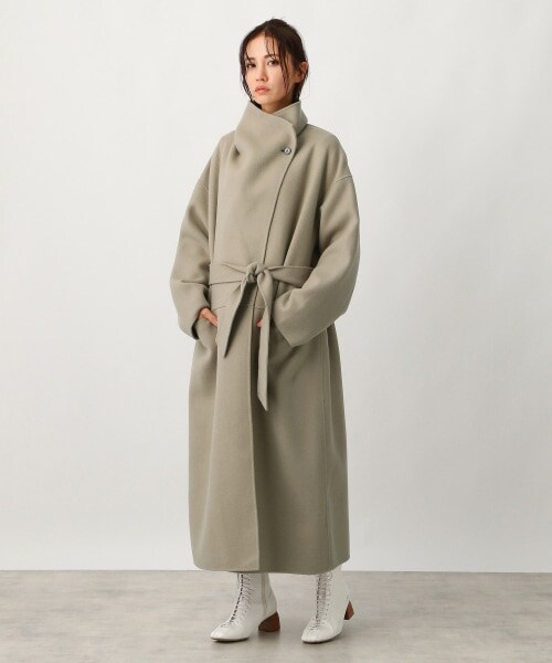 Ezick（エジック）の「リバーメルトンロングコート（）」 - WEAR