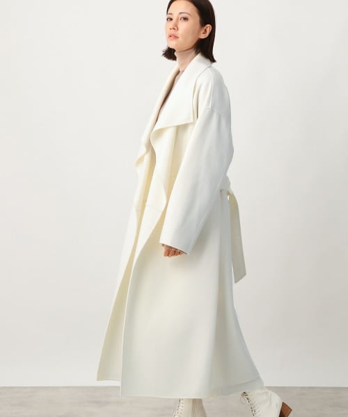Ezick（エジック）の「リバーメルトンロングコート（）」 - WEAR