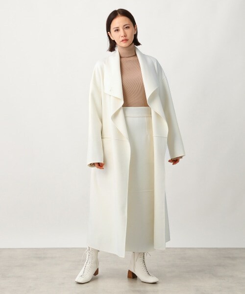 Ezick（エジック）の「リバーメルトンロングコート（）」 - WEAR