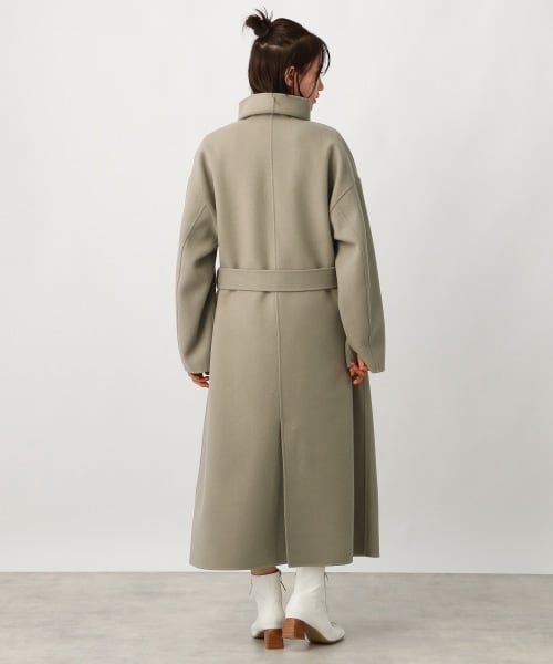 Ezick(エジック)の「リバーメルトンロングコート(ジャケット/アウター・ホワイト/ブラック/ライトカーキ・S/M)」の19枚目の写真