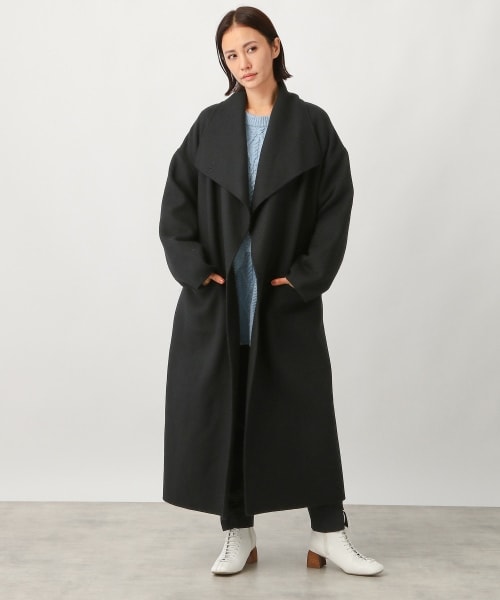 Ezick（エジック）の「リバーメルトンロングコート（）」 - WEAR