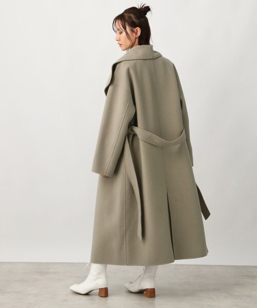 Ezick（エジック）の「リバーメルトンロングコート（）」 - WEAR