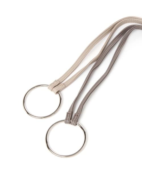 LAKOLE(ラコレ)の「リングマルチショルダーケース(バッグ・ブラック()/ベージュ()/モカ()・F)」の17枚目の写真