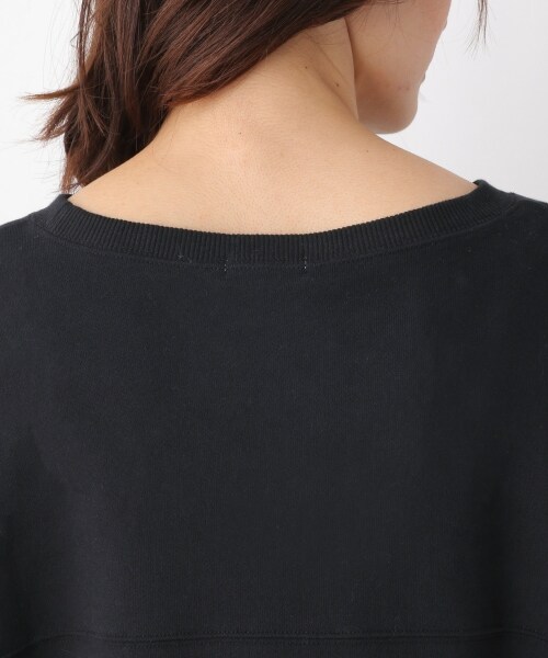 LEPSIM(レプシィム)の「ワイド切り替えチュニックプルオーバー(トップス・オフホワイト/ブラック/グリーン/パープル・FREE SIZE)」の20枚目の写真