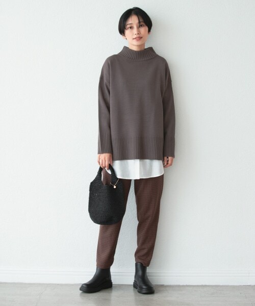LEPSIM(レプシィム)の「やみつき!クッションサイドゴアブーツ(シューズ・ブラック・S(22.5)/M(23-23.5)/L(24-24.5))」の4枚目の写真