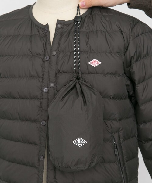 DANTON（ダントン）の「DANTON INNER DOWN CREW-NECK JACKET（その他・メンズ・IRON/BLACK/DK.NAVY・M/L/XL）」の9枚目の写真