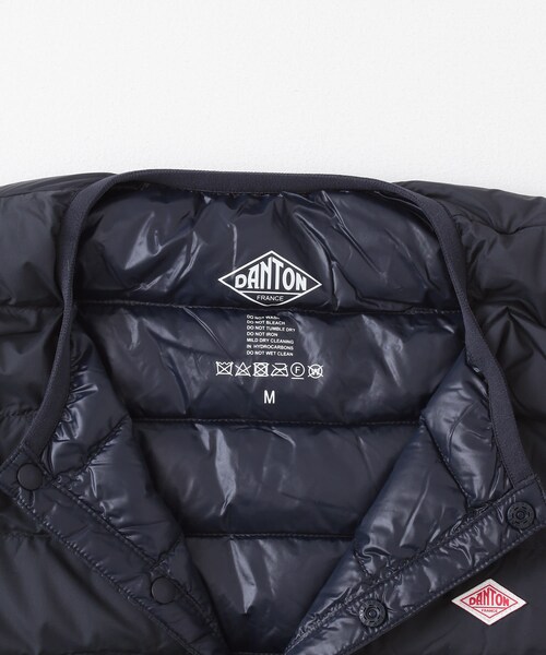 DANTON（ダントン）の「DANTON INNER DOWN CREW-NECK JACKET（その他・メンズ・IRON/BLACK/DK.NAVY・M/L/XL）」の14枚目の写真