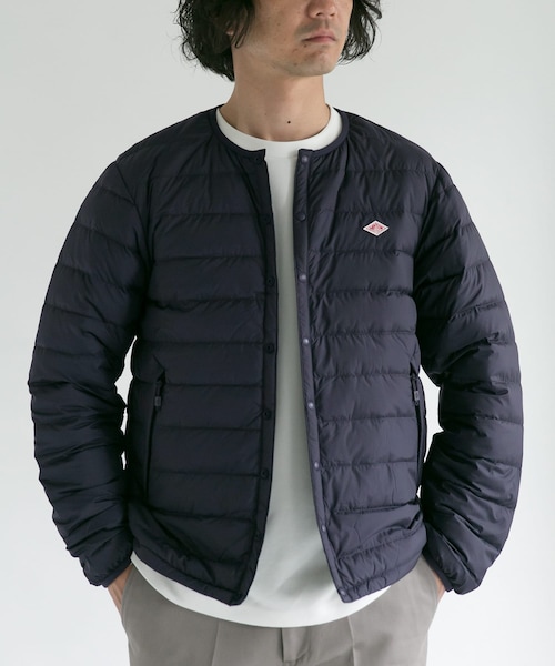 DANTON（ダントン）の「DANTON INNER DOWN CREW-NECK JACKET（その他・メンズ・IRON/BLACK/DK.NAVY・M/L/XL）」の3枚目の写真