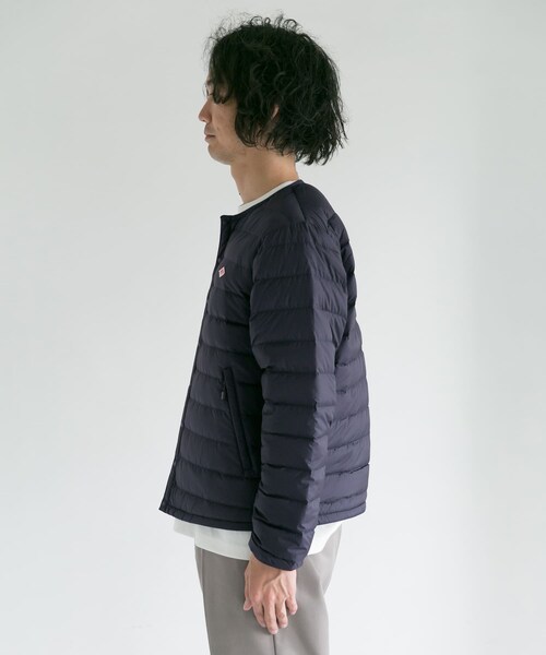 DANTON（ダントン）の「DANTON INNER DOWN CREW-NECK JACKET（その他・メンズ・IRON/BLACK/DK.NAVY・M/L/XL）」の5枚目の写真
