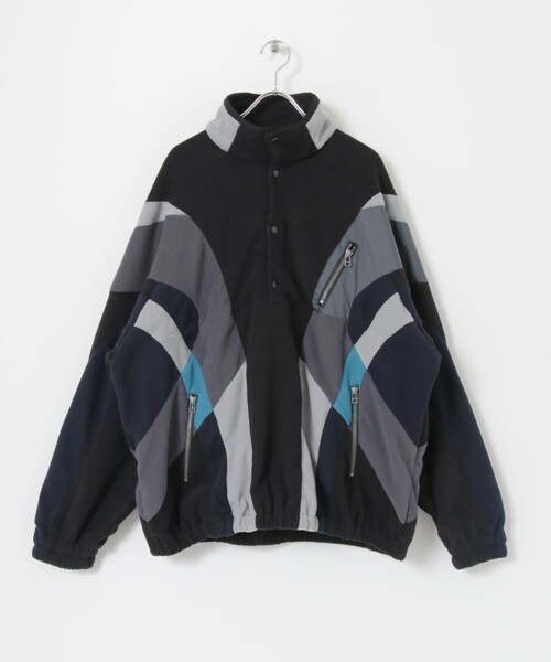 FACETASM（ファセッタズム）の「FACETASM PATCHWORK FLEECE PULLOVER（その他・メンズ・BLACK・4）」の15枚目の写真