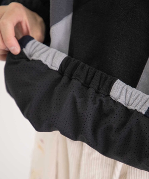 FACETASM（ファセッタズム）の「FACETASM PATCHWORK FLEECE PULLOVER（その他・メンズ・BLACK・4）」の14枚目の写真